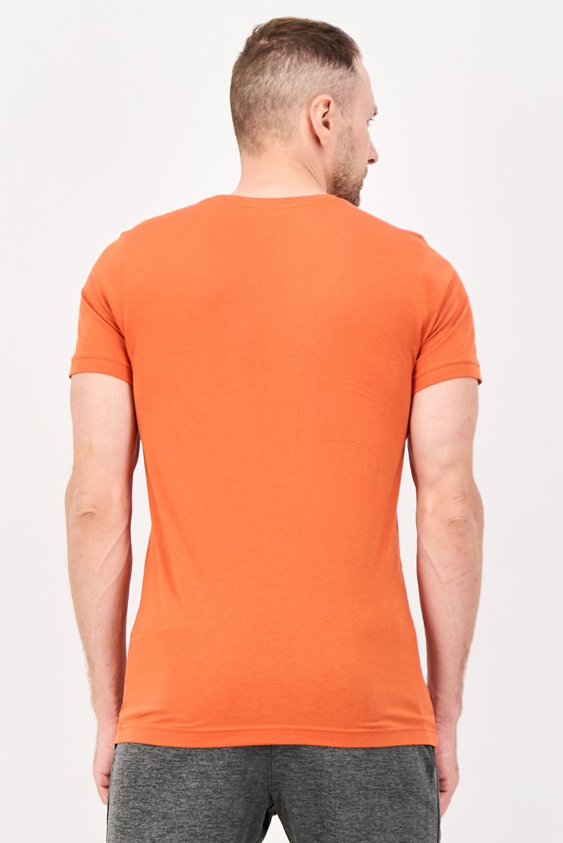 PUMA Men Slim Fit Short Sleeve Outdoor T-shirt, Rust - Image 2